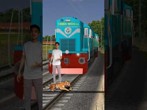 Funny Train vfx magic video #shorts #shortsfeed