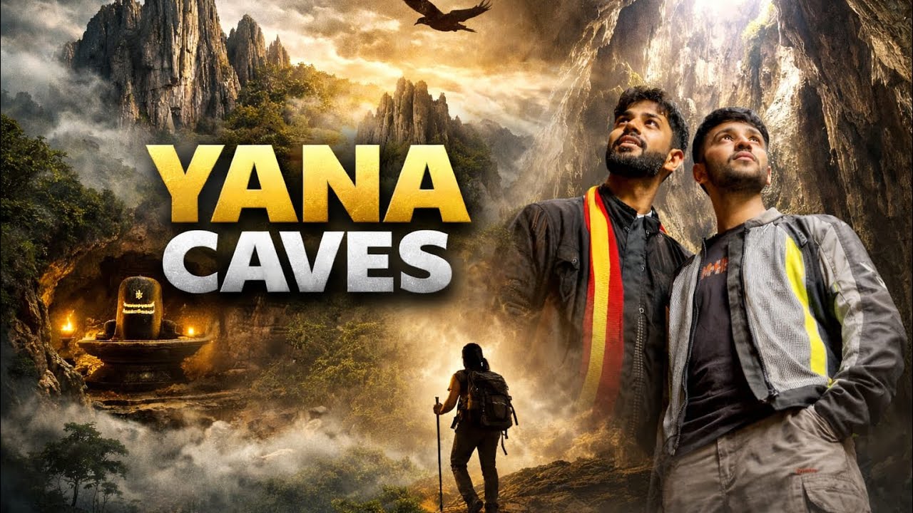 Exploring Yana Caves | Mysterious Black Rock of Karnataka | Cinematic Travel Vlog