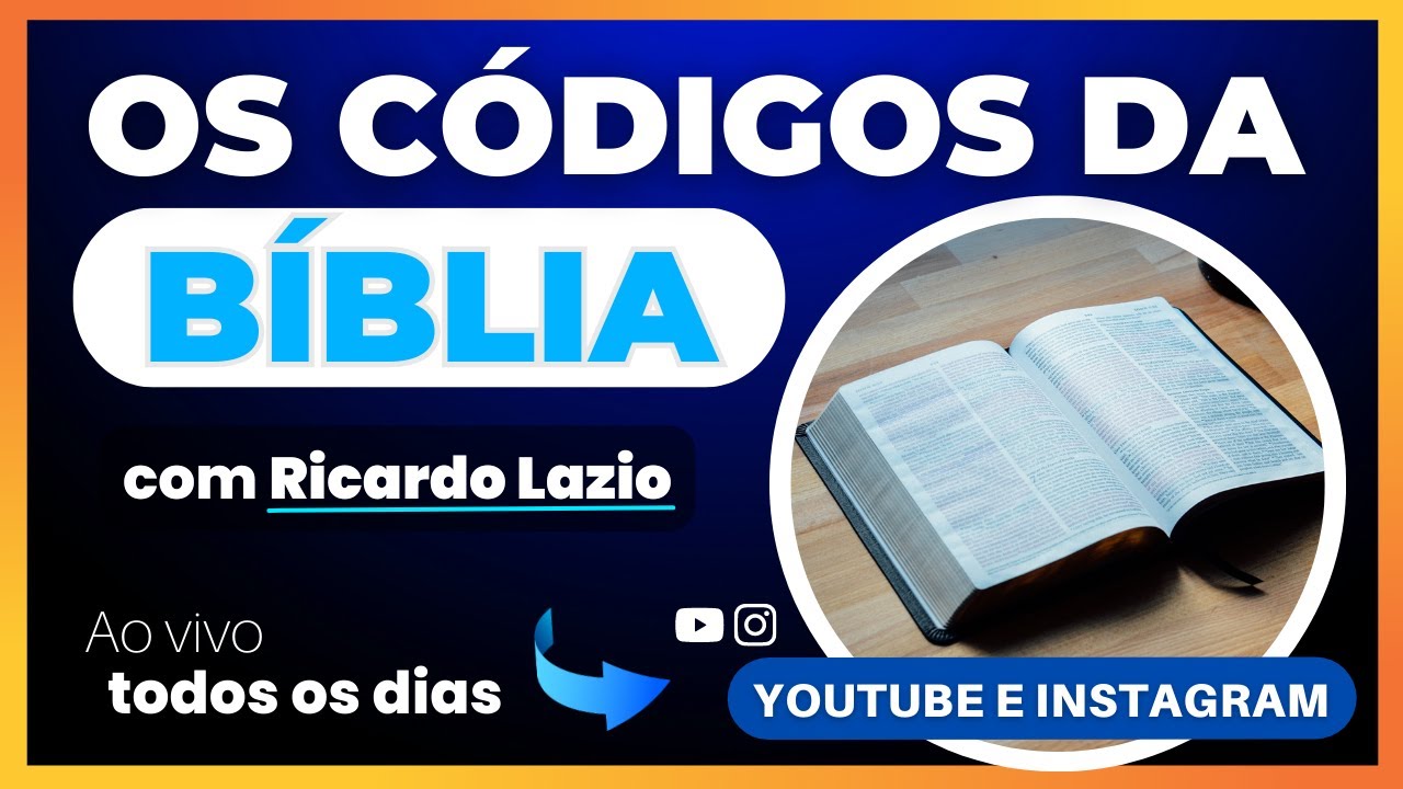 [0143] - Os códigos da Bíblia com Ricardo Lazio (Zacarias 3 e 4) - YouTube