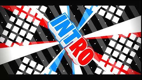 EPIC 2D RED AND BLUE INTRO TEMPLATE