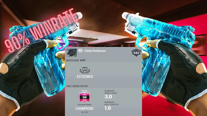 THE #1 BEST PC CHAMPION DOMINATES Ranked 2.0 + BEST SETTINGS & SENSITIVITY - Rainbow Six Siege