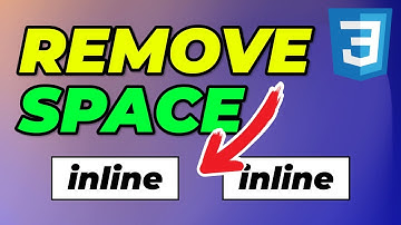 Remove Space Between Inline Elements in CSS (All Solutions)