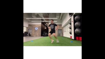 #GETstrong Diagonal Four Cones Agility Drill