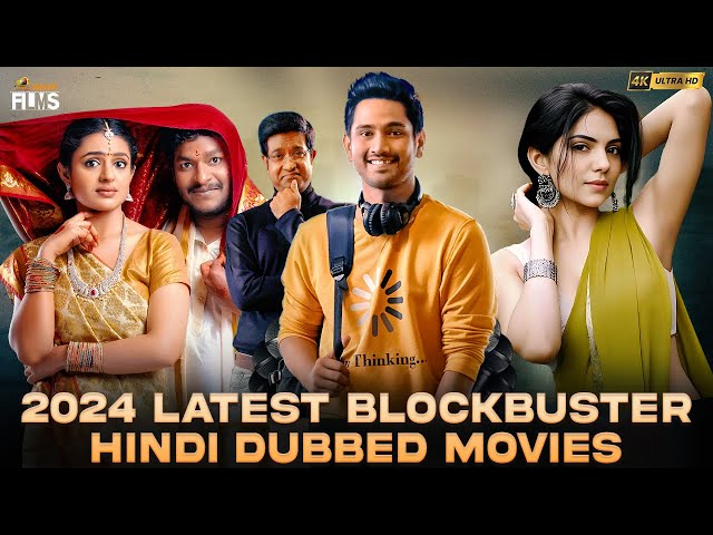 2024 Latest Blockbuster Hindi Dubbed Movies 4K | South Indian Hindi Movies 2024 | Mango Indian Films class=
