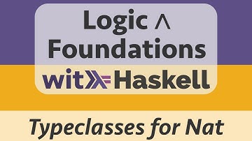 Logic & Foundations with Haskell: Haskell 12 :: Typeclasses for Natural Numbers