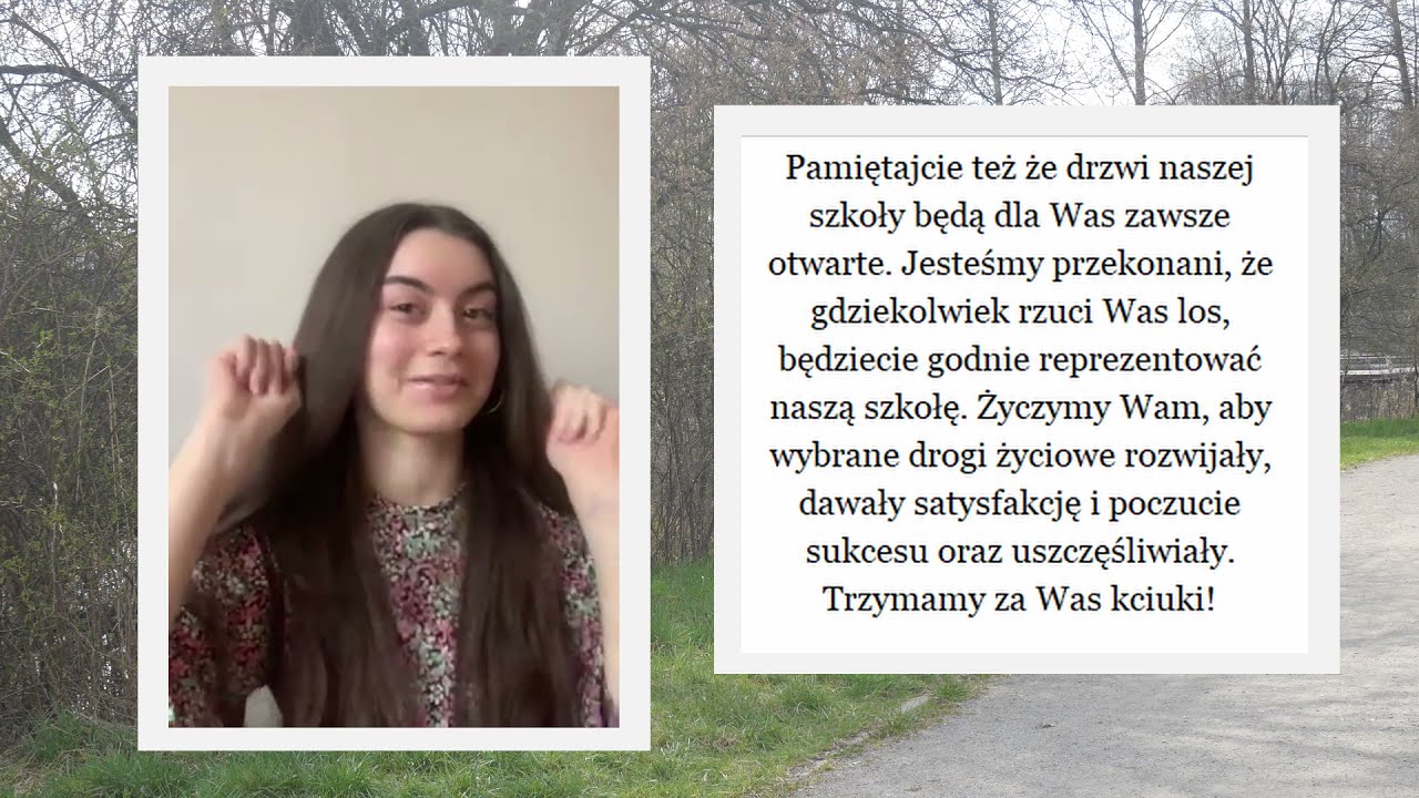 VII Liceum Ogólnokształcące im. Mikołaja Kopernika w Częstochowie - Pożegnanie klas trzecich.