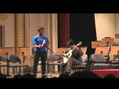 Luis Alberto Cipriano Choros no 1 Villa-Lobos viol...