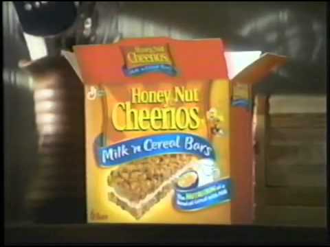 2002 Honey Nut Cheerios Milk n' Cereal Bars Commercial