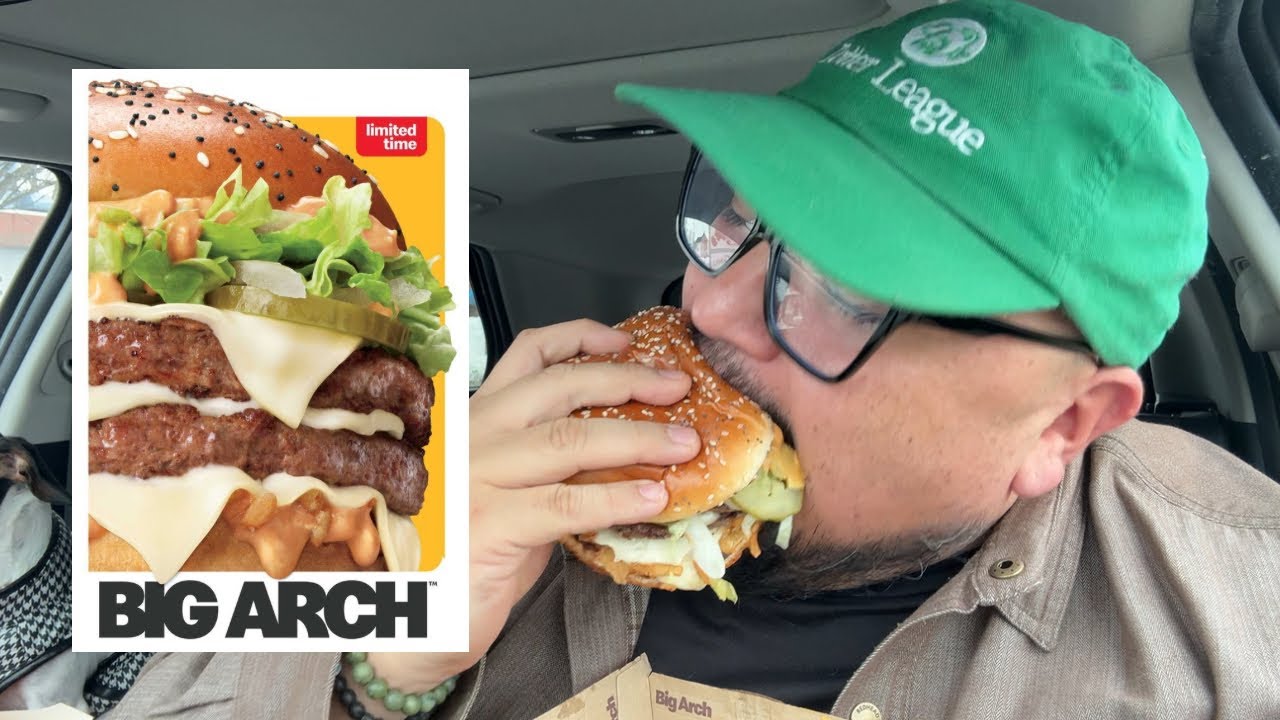Пробуем новую БОЛЬШУЮ АРКУ 🍔 5 ИНТЕРЕСНЫХ ФАКТОВ ✅ Запуск McDonald’s в США!
