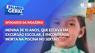 Menina De 10 Anos, Que Estava Em Excursão Escolar, É Encontrada Morta Na Piscina No Sertão