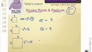 How to Understand Radicals Square Roots