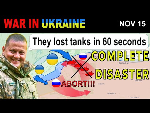 15 Nov: Nice. Russian Counterattack GOES TERRIBLY WRONG!!! | War in Ukraine Explained