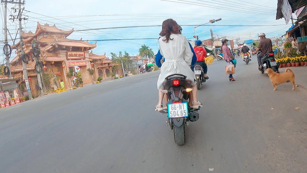 Huyện Tháp Mười / CAM hành trình | NV Đường Phố