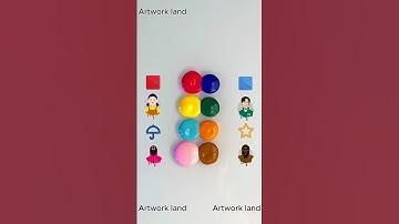 Squid game #colormixing #satisfying #squidgame #squidgamechallenge #squidgame2 #shorts