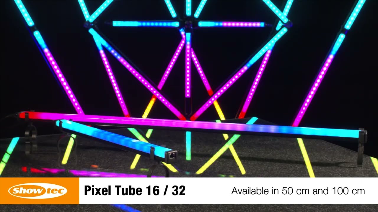 Showtec - Pixeltube 16 & 32. Product code 44520 & 44521 - YouTube