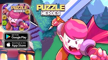 Puzzle Heroes: RPG Match Quest Gameplay (Android,IOS)