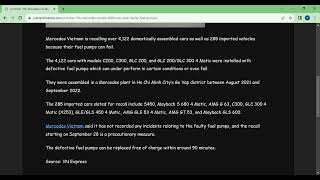October 7th Mercedes recalls 4,400 cars over faulty fuel pumps – JC English Center   Google Chrome 2