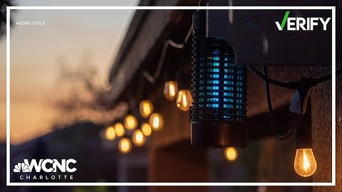 VERIFY | Are bug zappers good for killing mosquitoes?
