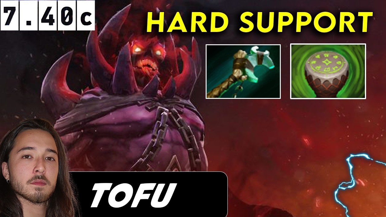 Tofu Shadow Demon Hard Support - Dota 2 Patch 7.40c Pro Player Full Gameplay