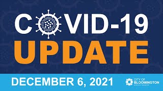 COVID-19 Community Update on December 6, 2021