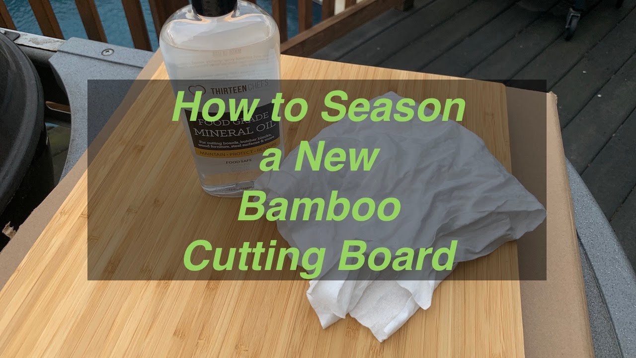 How to Season and Maintain a Wooden Cutting Board