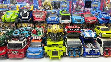 Satisfying with Unboxing TRANSFORMERS One Tobot Hello Carbot Car Toys & Assemble transforming toy