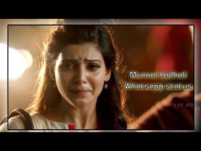 Munnal Kadhali 💔 || Thalapathy Version Whatsapp Status || KD Achu Creationz class=