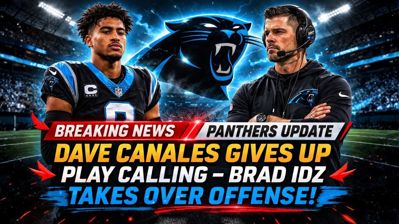 Breaking news: “Brad Idz Takes Over Play Calling – Panthers Offense Set for a Revolution!”