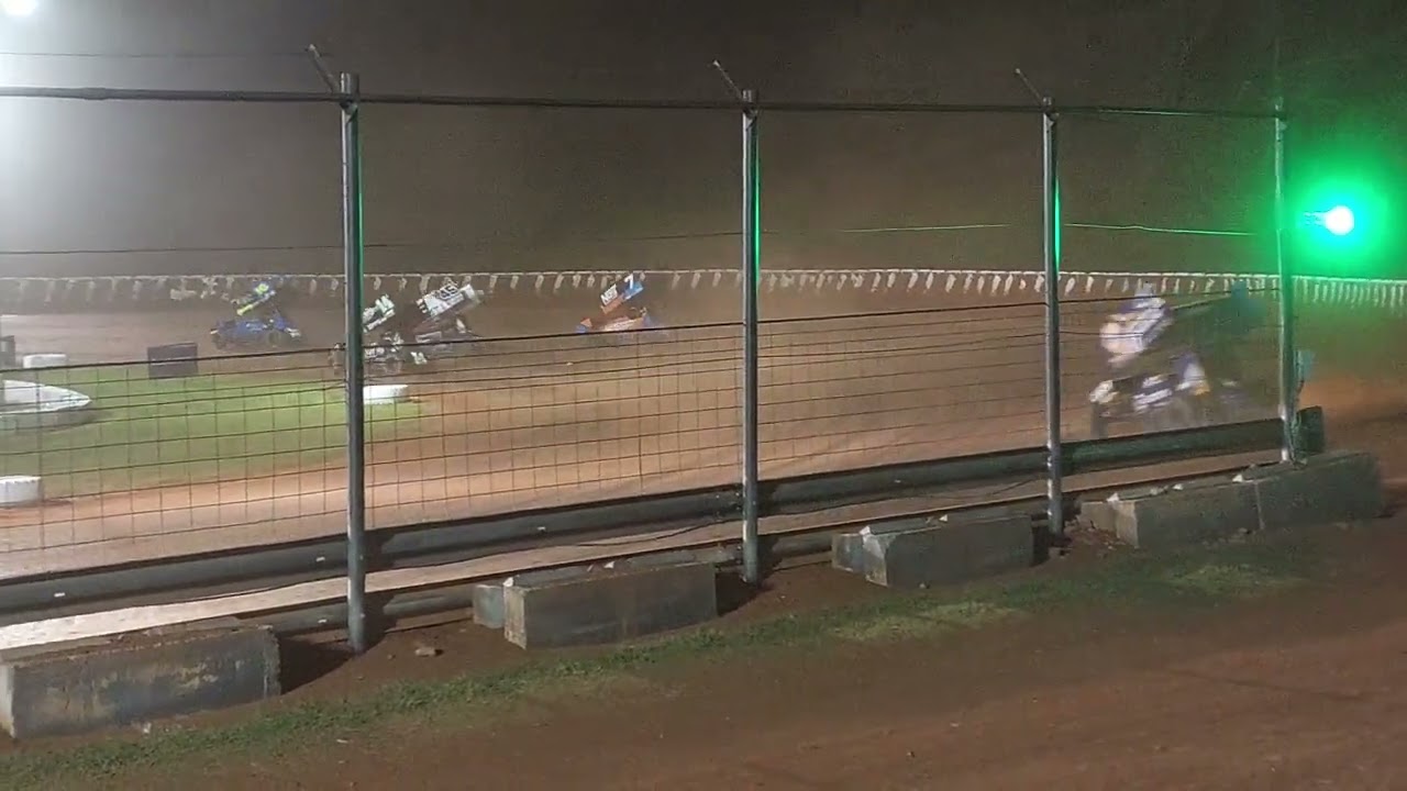 High Limit Sprint Car Series A-Feature 04/16/2024 Red Dirt Raceway