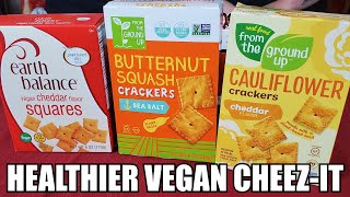 Healthier Vegan Cheez-It Taste Test