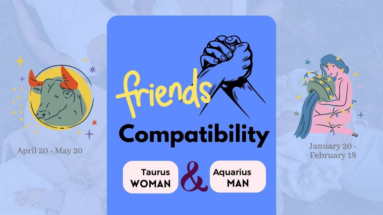 Taurus Girl & Aquarius Boy FRIENDSHIP COMPATIBILITY YouTube