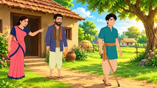 Family taunts change a blind boy's destiny! | Moral story | Hindi stories | Animated stories