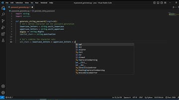 Generate Strong Passwords with Python | Password Generator | programming | security
