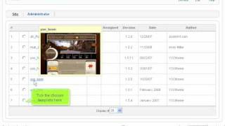 Choose and install template in Joomla | Tutorial