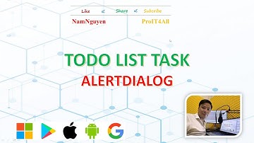 Android02 Sử dụng AlertDialog trong Android Lab3 P1