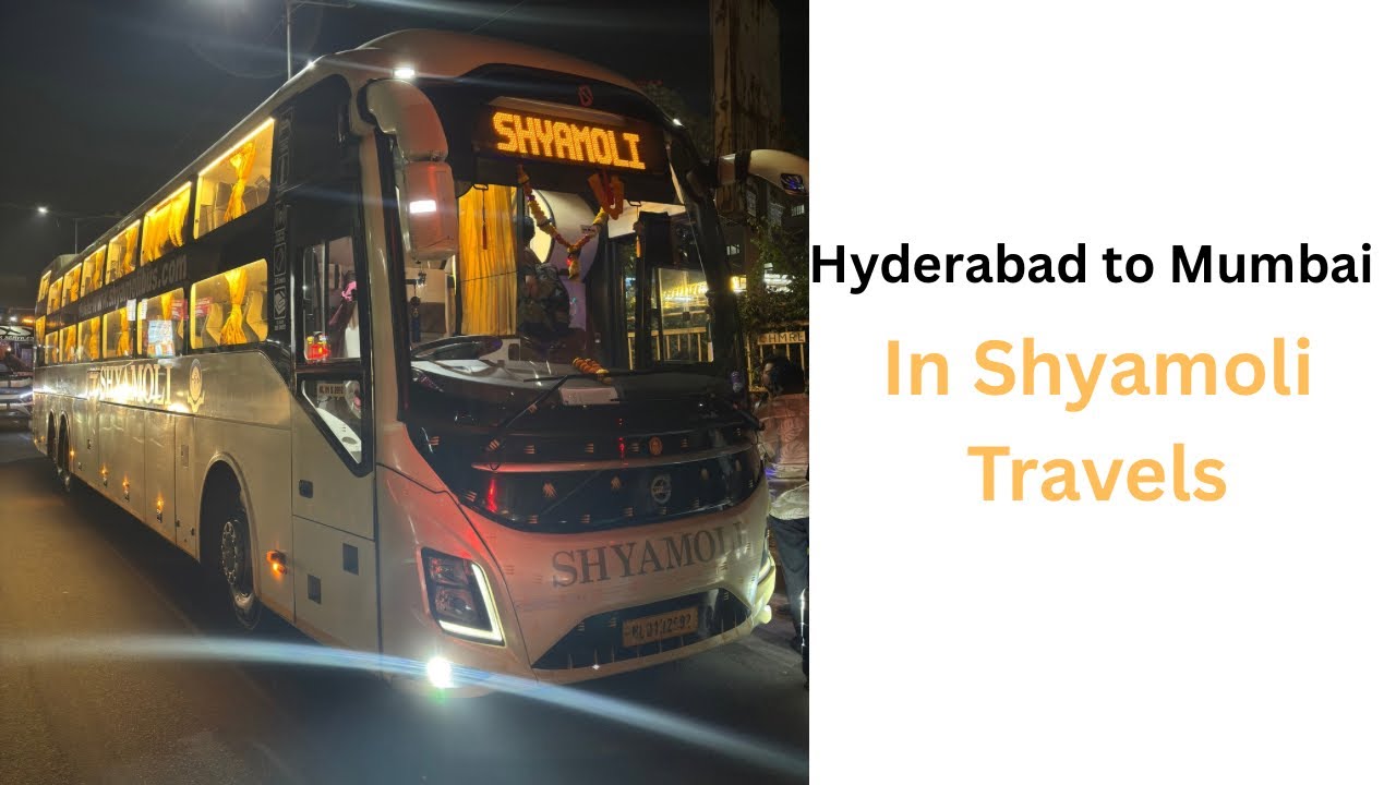 First time travelling in Volvo 9600 bus Hyderabad to Mumbai in Shyamoli travels is Bus Journey Safe?