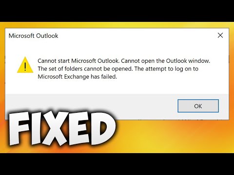 How to Fix Outlook Cannot Start Microsoft Outlook Cannot Open the Outlook Window Error Windows 1011