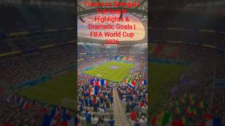 France vs Senegal | Match Highlights#usa #usashortsvideo #football #soccer #fifa #fifaworldcup #