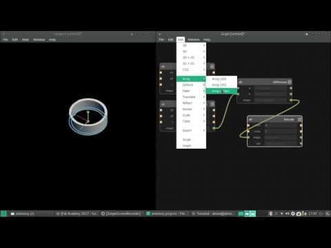 how to make Arabic pattern using antimony