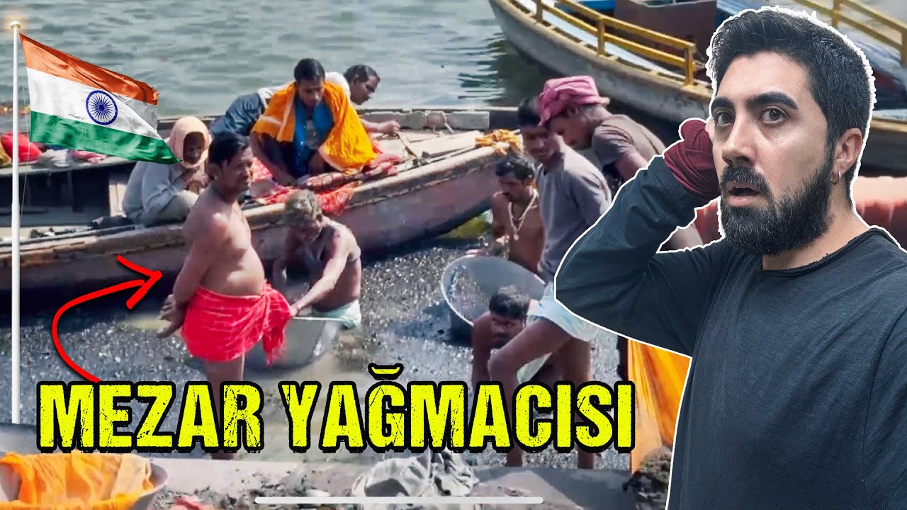 HİNDİSTAN'ın En İlginç Şehrine Şaşıracaksınız l Cenaze Yakma Törenine Katıldım 🇮🇳 ~9