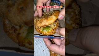 Kisi ko  pasand aaya domino’s pizza burger 😋 #trending #song #viral #food #shorts #cheese #review
