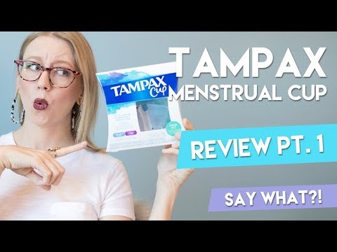 Meet the TAMPAX CUP | Yes, you read that right!