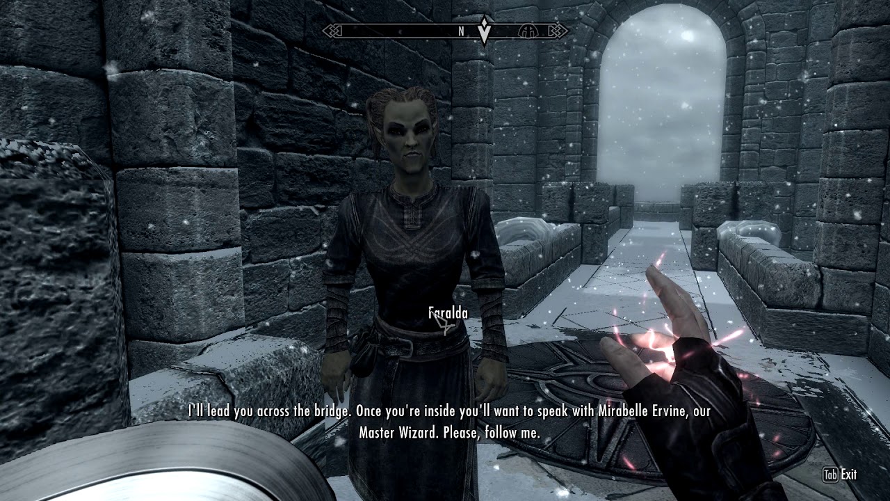 The Elder Scrolls V: Skyrim - Achievement Unlocked! - Gatekeeper (1080p)