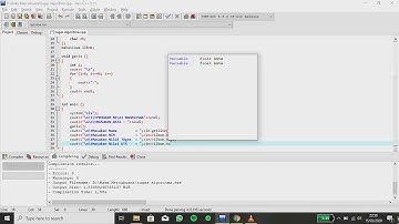 program struct menghitung nilai akhir Mahasiswa