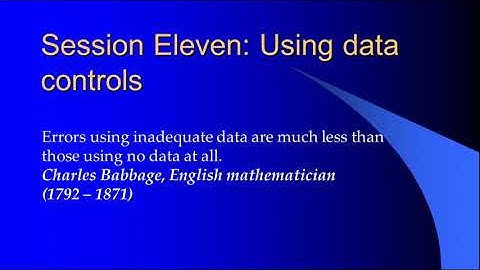 ASP.NET 4.0 Essential Skills Session Eleven Introduction
