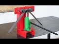 Make A Metal Bender | Simple Homemade Powerful Hydraulic Metal Bender | DIY