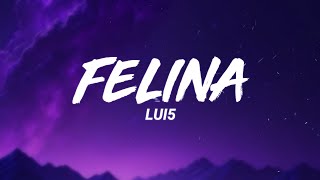 Lui5 - Felina (Letra/Lyrics)