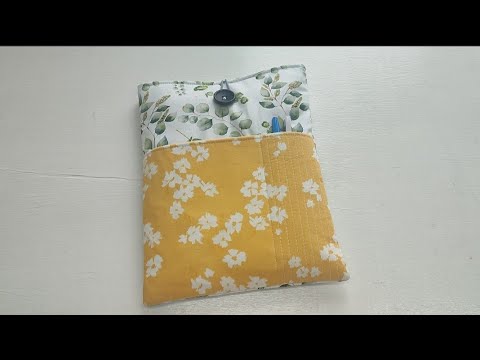 DIY Book Sleeve 📚 | Book Sleeve Sewing Tutorial #diy #handmade
