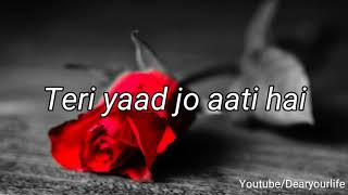 Chaha hai tujhko chahunga hardam❤::❤sad song❤::❤male version❤::❤whatsapp status❤