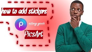 HOW TO ADD STICKERS YO YOUR PICTURE ][ USING YOUR PICSART screenshot 5